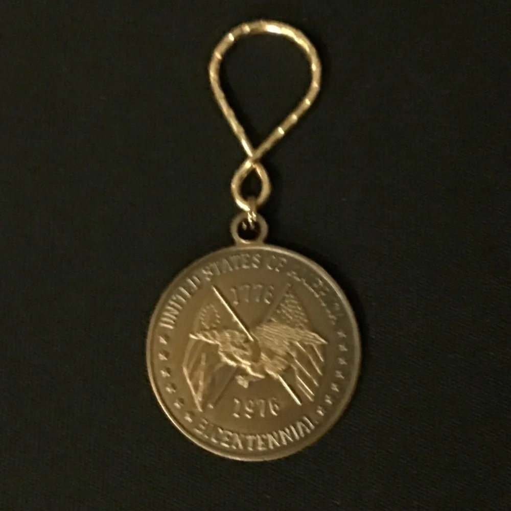 1976 Bicentennial key chain. Vintage